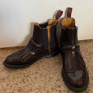 Dr. Marten’s Burgundy Tina Boot